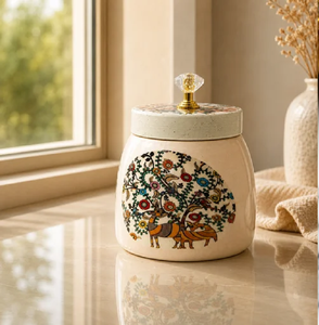 Plaques murales avec motifs traditionnels indiens sur métal pichwai, ensemble décoratif de trois pièces, disponibles à prix de gros. - Product Image 5