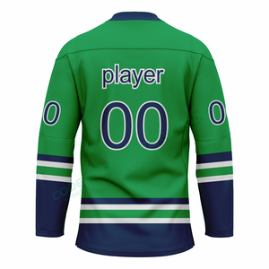 Maillot de hockey pour homme 2026, style hip-hop vintage, col en V, 100 % polyester, séchage rapide, antibactérien, lettres brodées, qualité supérieure - Product Image 3
