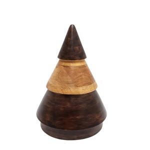 X Mas <b>Tree</b> Decoration Wooden Hot Selling Brown Polish Handmade <b>Mini</b> X mas <b>Tree</b> Medium Size <b>Christmas</b> Decoration Supplies - Product Image 2