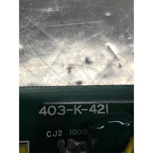 นิสชิน 403-K-421, แผงวงจรพิมพ์, ตัวรวมกระแสไฟ, 139788 - อุปกรณ์และชิ้นส่วนเซมิคอนดักเตอร์ระดับโลกที่เชื่อถือได้ - Product Image 5