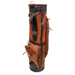 Cheap Price Hand Carry Comfortable Straps Leather <b>Golf</b> Sports Bag Hot Sale High Quality Genuine Leather <b>Golf</b> Bags - Product Image 2