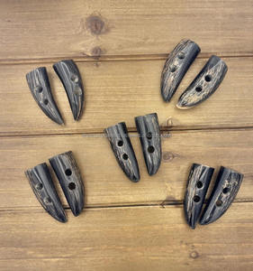 Boutons en corne de buffle de qualité supérieure pour manteaux et vestes |   Accessoires vestimentaires durables - Product Image 3