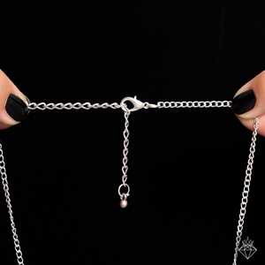 PRAO Anti-deslustre gota cristales Y collar con pendientes conjunto de joyería de moda - Product Image 1