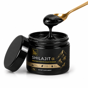 Résine de Shilajit de l'Himalaya Premium 10g, riche en acide fulvique, complément alimentaire pour l'énergie, la vitalité et le bien-être quotidien. - Product Image 2