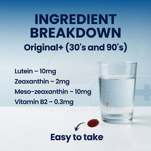 วิตามินบำรุงสายตาพร้อมลูทีน 60 แคปซูลต่อขวด บำรุงการมองเห็น รับผลิตแบบกำหนดเอง/ฉลากส่วนตัว ได้รับการรับรองมาตรฐาน GMP - Product Image 4