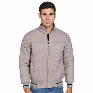 Veste matelassée personnalisée haut de gamme à col montant, avec isolation matelassée, idéale pour les voyages en plein air en hiver et les tenues décontractées par temps froid - Product Image 1