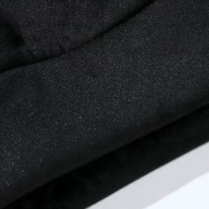 Sudadera con Capucha Negra con Estampado de Mariposa en la Espalda, Estilo Urbano Oversize, Mezcla de Algodón, Diseño Personalizado OEM ODM - Product Image 3