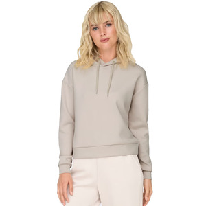 Women Oversized Hooded Sweatshirt Solid Color Full Sleeve Fleece Hoodie With Pockets Breathable Autumn Wear Hoodie For Women - Product Image 2