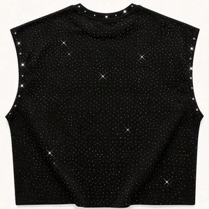 เสื้อกล้ามวินเทจทรงโอเวอร์ไซส์สั่งทำพิเศษ ผ้าฝ้าย 100% เนื้อนุ่ม ทรงหลวม สไตล์สตรีทแวร์ แห้งเร็ว เป็นมิตรกับสิ่งแวดล้อม แฟชั่นใหม่ ทันสมัย ใส่ได้ทั้งชายและหญิง - Product Image 2