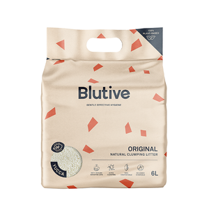Lettiera per Gatti in Cassava 100% Naturale Blutive, Agglomerante, di Lunga Durata e Ultra-Immondizie, 6L, per Gatti Sensibili, di Qualità Superiore - Product Image 1