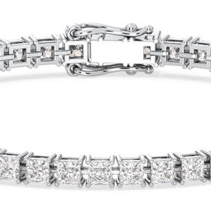 Bracelet tennis REYES en argent sterling 925 avec moissanite 3 mm, prêt à être expédié, cadeau d'anniversaire luxueux pour elle et lui, bijoux fins - Product Image 2