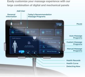 Fauteuil de massage électrique zéro gravité haut de gamme pour salon, lit de massage corporel complet, élégant et très populaire, vente en gros - Product Image 2