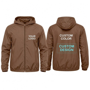 บริการ OEM เสื้อแจ็คเก็ตซาฟารีแบบเป็นทางการสำหรับผู้ชาย ผ้าโพลีเอสเตอร์ 100% กันน้ำ มีฮู้ด - Product Image 3