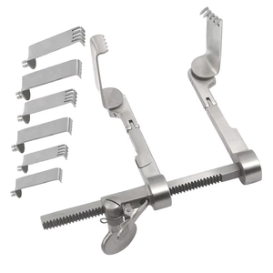 Juego de Retractores Cervicales Ajustables Casper, Instrumentos Quirúrgicos Ortopédicos Completos para Columna Vertebral, Aprobados por CE, Manuales, de Acero Inoxidable, Clase Quirúrgica - Product Image 1