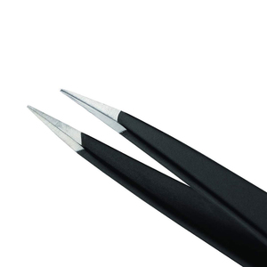 Pinzas para Cejas Mini de Color Único Hechas con Punta Inclinada de Acero Inoxidable - Product Image 4