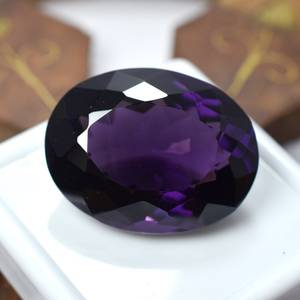 Gema Suelta de Amatista Púrpura Natural, Corte Ovalado Facetado, 2.00Ct, ZUBEDA GEMS, para Joyería, Regalo de Aniversario para Ella y Él - Product Image 3