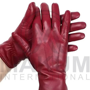 Latest High Quality Dressing Gloves Leather Fashion Gloves Car Driving Gloves - Product Image 5