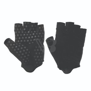 Pakistan Made Low Price High Quality Leather Eco-Friendly Cycling <b>Gloves</b> with Customized Colors & Logo <b>for</b> <b>Men</b> - Product Image 2