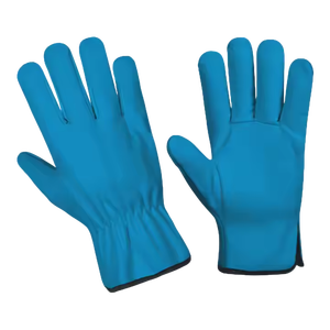 High Performance Heavy Duty Cowhide Grain Leather <b>Driver</b> <b>Gloves</b> Soft Comfortable Safety for Daily Household Gardening <b>Gloves</b> - Product Image 4