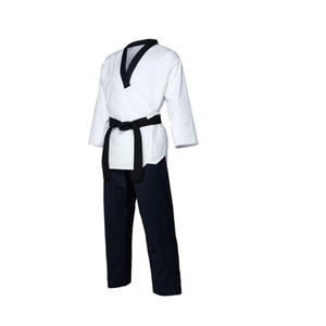 Uniforme de Taekwondo en Gros OEM, Logo Personnalisé, Respirant, Séchage Rapide, 100% Coton, Manches Longues, Vêtements d'Arts Martiaux pour Hommes Adultes - Product Image 3