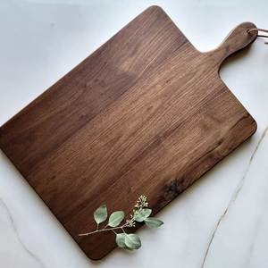 Tabla de Cortar Rectangular de Madera de Mango Hecha a Mano y Ecológica, Apta para Lavavajillas, Marca H a CRAFT - Product Image 4
