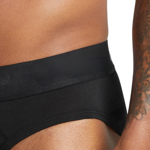 Sous-vêtements pour hommes, caleçons noirs respirants en coton extensible, soutien athlétique, doux, confortables, coupe classique, pour un usage quotidien - Product Image 3