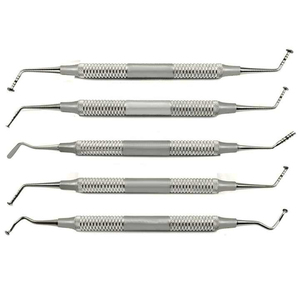 Juego Completo de Instrumentos Dentales Profesionales de Acero Inoxidable: Espejo, Sonda y Pinzas para un Examen Dental Preciso - Product Image 2