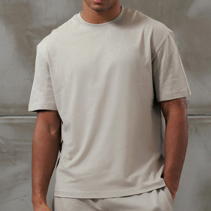 T-shirt de sport personnalisé pour homme, 100% coton tricoté, respirant, séchage rapide, vêtements de fitness avec impression personnalisée - Product Image 4