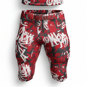 ชุดอเมริกันฟุตบอลแบบซับลิเมชั่นเต็มตัว ออกแบบเองได้ พร้อมโลโก้ทีมและหมายเลข คุณภาพสูง สำหรับการแข่งขันระดับมืออาชีพ - Product Image 2