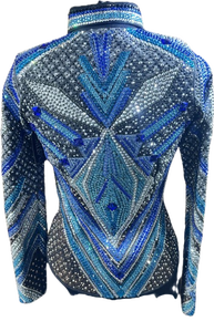 Chaqueta de Lujo Estilo Western para Mujer, para Montar a Caballo, Rodeo, Carreras de Barriles, Ropa de Competición, Ligera y de Secado Rápido - Product Image 3