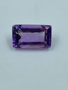 Pierre brute d'améthyste naturelle de haute qualité, taille baguette, 7,99 carats, 10x16,50 mm, pour la fabrication de bijoux - Product Image 4