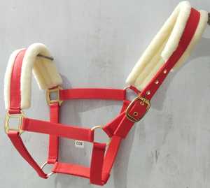 Harnais de cheval imperméable en PP de couleur personnalisée de qualité supérieure, rembourrage en polaire doux, collier réglable, équitation, entraînement, écurie - Product Image 6