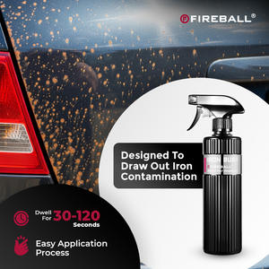 Fireball Iron Burn 500ml Eliminador de Polvo de Frenos y Residuos de Hierro para Llantas de Aleación y Pintura, para Detallistas Profesionales - Product Image 6