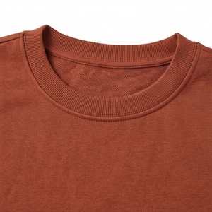 Conjunto de 2 Piezas para Mujer, Tejido de Punto, Color Sólido, Corte Holgado, Camiseta de Manga Corta y Pantalones Cortos por Encima de la Rodilla, Cuello Redondo, Ropa Casual de Primavera/Verano - Product Image 4