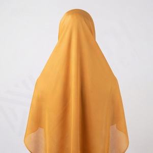 ผ้าคลุมศีรษะมุสลิมแบบฮิญาบ ดีไซน์ลายอิสลามแบบดั้งเดิม เรียบหรู ผ้าฝ้ายวอยล์พรีเมียม คุณภาพดีเยี่ยม - Product Image 2