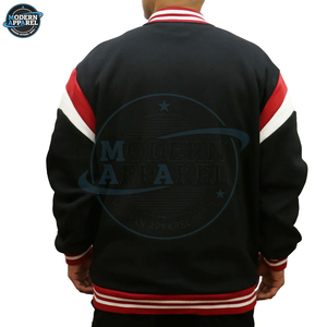 Low Moq High Quality Wool And Leather Outdoor <b>Jacket</b> <b>Men</b> Oem Service Breathable Best Custom <b>Baseball</b> Versity <b>Jacket</b> <b>For</b> <b>Men</b> - Product Image 2
