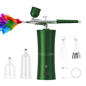 Kit de compresseur portable sans fil pour pistolet de pulvérisation, idéal pour le nail art dégradé, la pâtisserie, les loisirs créatifs et le maquillage (aérographe) - Product Image 5