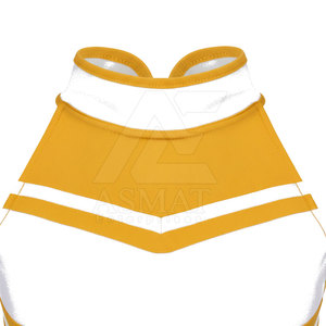 Uniforme de Animadoras Escolares, Conjunto de Dos Piezas de Poliéster, Traje de Baile para Actuaciones en Equipo 2026 - Product Image 3