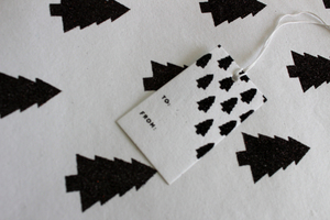 Premium Multicolour Printed By Silver Screens For Ceremonies & Festivals Recycled Cotton Papers Tags - Product Image 3