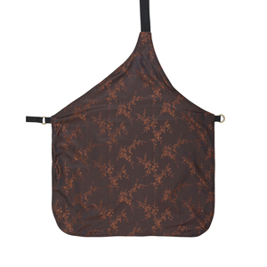 Cape de coiffure en cuir, tablier gris foncé à taille réglable pour salon de coiffure - Product Image 3