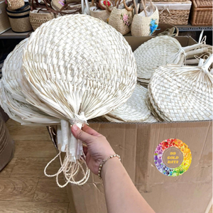 Abanico de bambú de alta calidad, hecho en Vietnam con bambú y papel, para refrescarse, decoración de fiestas, regalo, suministro de fábrica. - Product Image 1