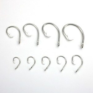 [Yooseung Industrial] Sharp Barbed Circle <b>Hook</b> Heavy Duty Forged Stainless Steel Offset Tuna Big <b>Game</b> Fishhook - Product Image 1