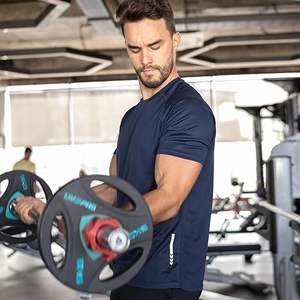 Camiseta de Corte Regular de Alta Calidad con Serigrafía, Personalizable con Logotipo, Lisa, 100% Algodón Orgánico, Informal para Hombre - Product Image 2