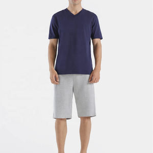 Camiseta de Cuello en V para Hombre de Alta Calidad, 100% Algodón, 160g, Corte Ajustado, Diseño Sólido, Económica, para Fitness - Product Image 6