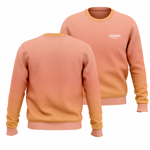 เสื้อสเวตเชิ้ตคอกลมโอเวอร์ไซส์สำหรับผู้ชาย สีพื้น ผ้าเฟรนช์เทอร์รี่ ถักทออย่างดี ความยาวปกติ สวมใส่สบายๆ สไตล์ยูนิเซ็กส์ สำหรับฤดูใบไม้ร่วง - Product Image 1