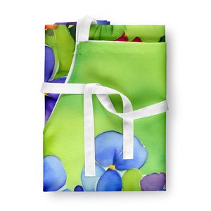 Illinois Violet Watercolor Unisex Large Multicolor Adult <b>Apron</b> <b>for</b> <b>Cooking</b> Baking Crafts Gardening Kitchen Serving <b>for</b> Men Women - Product Image 3
