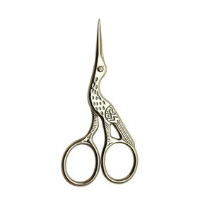 Ciseaux à broder miniatures professionnels, couleur dorée, lames portables tranchantes, acier à haute teneur en carbone, ciseaux fantaisie - Product Image 6