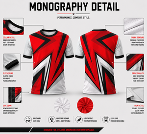 Nouveau design, t-shirt sportif de haute qualité à sublimation frontale, prix bas, unisexe, personnalisé, manches courtes pour homme, nouvelle arrivée - Product Image 6