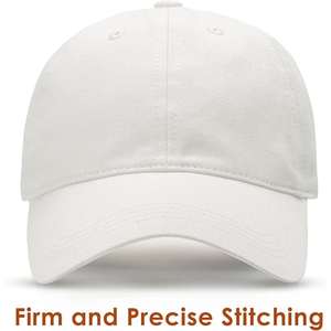 Casquette de baseball classique unisexe, réglable, unie, décontractée, pour les sports de plein air, fabriquée en usine au Bangladesh - Product Image 2