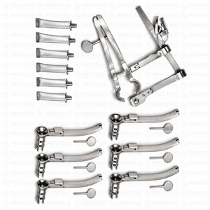 Sistema de Retracción Lumbar Caspar Micro, Instrumentos Quirúrgicos Pentax Reutilizables de Acero Inoxidable de Calidad Alemana Premium para Cirugía Lumbar - Product Image 3